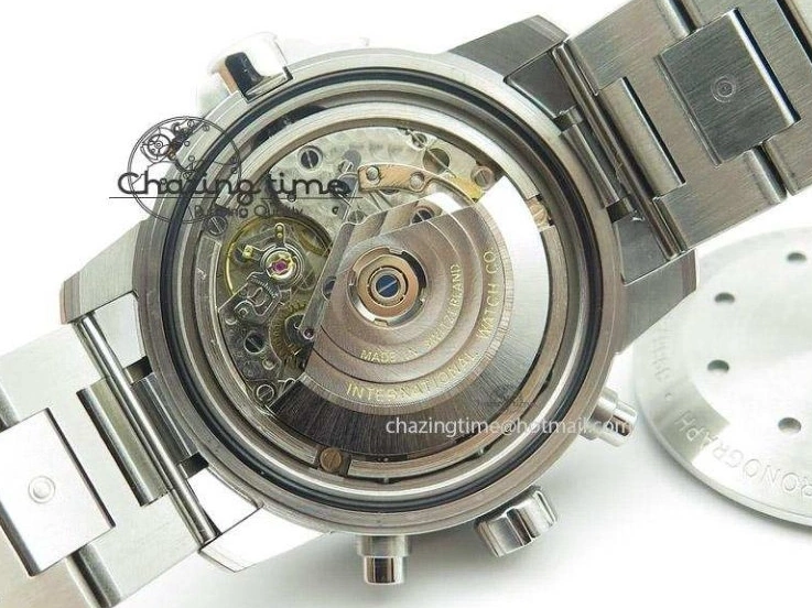 MIROTIME 0504 Classic Aquatimer Chrono IW376803 V6F 1:1 Best Edition Black Dial On SS Bracelet A 7361